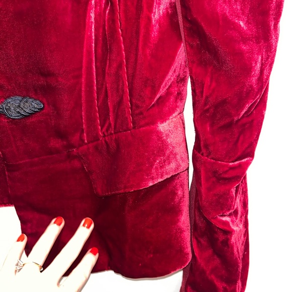 Red Velvet Jacket - Picture 8 of 12